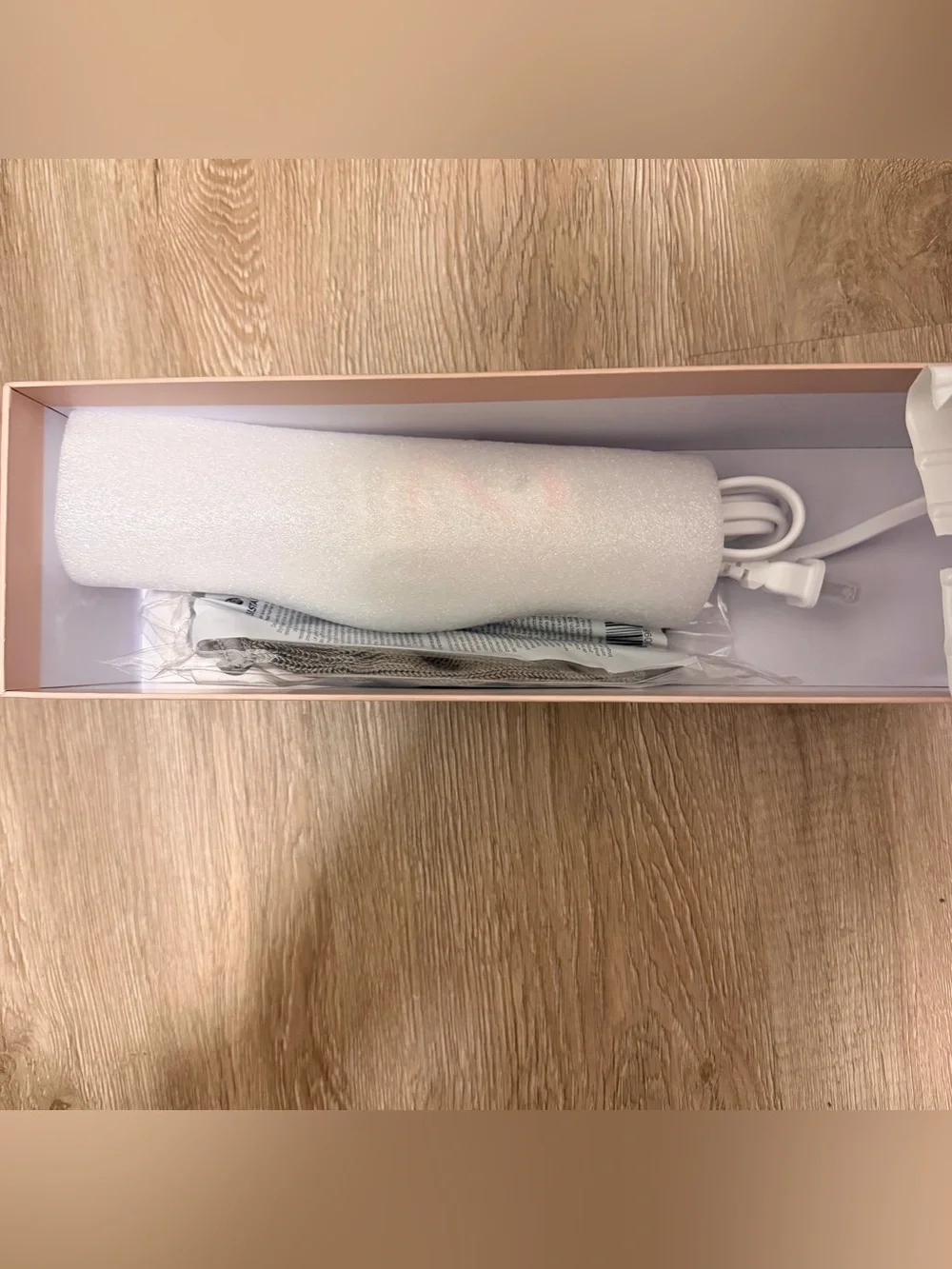 T3 Curling Straightener 2-in-1 Styling Iron -Pink, External Heated Plates